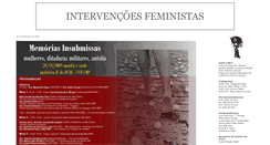 Desktop Screenshot of intervencoesfeministas.mpbnet.com.br