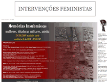 Tablet Screenshot of intervencoesfeministas.mpbnet.com.br